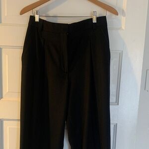 Vintage ❤️ 100% Virgin Wool Classic Black Trousers